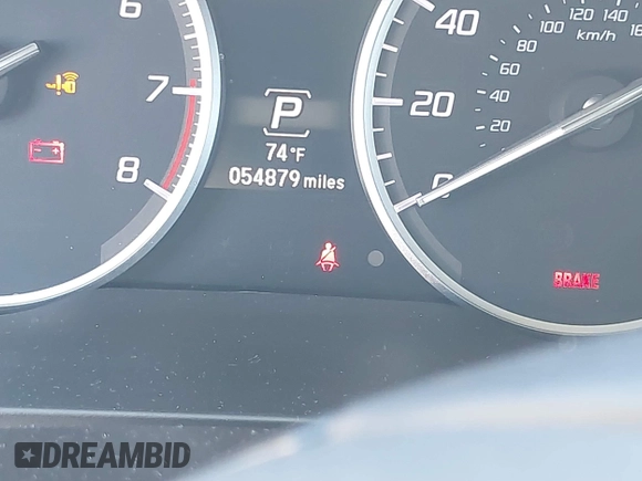 2019 Acura ILX w/Premium Pkg with VIN 19UDE2F74KA010449, listed as a IAAI auction lot 41822341 with 54,879 mi miles. Bid and sale history available at carsss.com. Image 16.