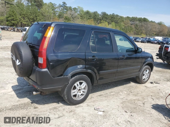 2003 Honda CR-V EX with VIN SHSRD78853U143295, listed as a Copart auction lot 53025865 with 169,501 mi miles and Salvage Title. Bid and sale history available at carsss.com. Image 3.