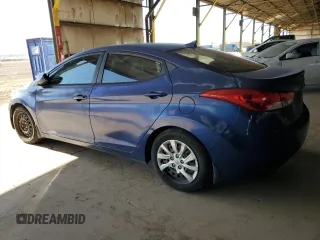 2013 Hyundai Elantra GLS with VIN KMHDH4AE4DU559122, listed as a Copart auction lot 62220825 with 183,220 mi miles and Clean title. Bid and sale history available at DreamBid. Image 2.