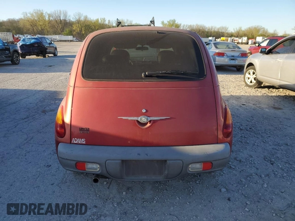 2002 Chrysler PT Cruiser Limited with VIN 3C8FY68B92T291534, listed as a Copart auction lot 50810214 with 75,371 mi miles and Salvage Title. Bid and sale history available at carsss.com. Image 6.