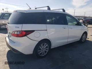 2012 Mazda 5 Sport with VIN JM1CW2BL9C0103114, listed as a Copart auction lot 49910085 with 130,850 mi miles and Salvage Title. Bid and sale history available at DreamBid. Image 3.