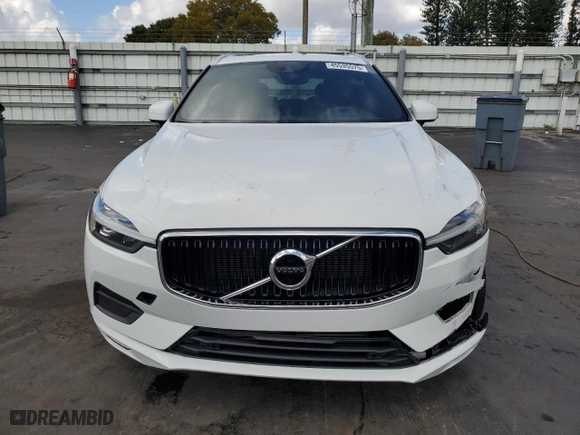 2021 Volvo XC60 Momentum with VIN YV4102DK0M1783376, listed as a Copart auction lot 45535575 with 47,640 mi miles and Non Repairable. Bid and sale history available at carsss.com. Image 5.