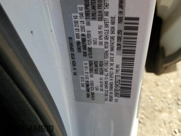 2021 Mazda CX-5 Signature with VIN JM3KFBEY5M0352778, listed as a Copart auction lot 47016035 with 37,961 mi miles and Salvage Title. Bid and sale history available at carsss.com. Image 14.