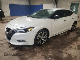 2016 Nissan Maxima SL with VIN 1N4AA6AP4GC906053, listed as a Copart auction lot 46592085 with 61,144 mi miles and Salvage title. Bid and sale history available at DreamBid. Image 1.