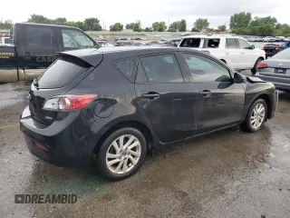 2013 Mazda 3 i Touring with VIN JM1BL1L73D1761247, listed as a Copart auction lot 62831295 with 142,184 mi miles and Salvage title. Bid and sale history available at DreamBid. Image 3.