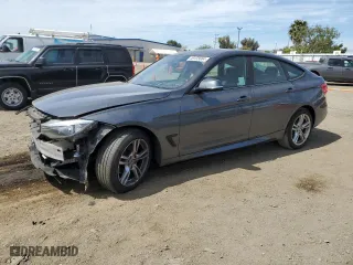 2016 BMW 3 Series Gran Turismo 328i xDrive with VIN WBA8Z5C51GGS38340, listed as a Copart auction lot 48135664 with 88,019 mi miles. Bid and sale history available at carsss.com. Image 1.