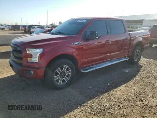 2015 Ford F-150 XLT with VIN 1FTEW1EF2FFA17086, listed as a Copart auction lot 62888355 with 175,134 mi miles and Salvage title. Bid and sale history available at DreamBid. Image 1.