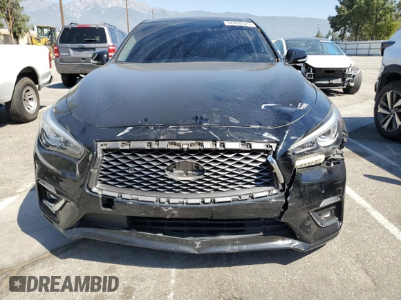 2019 Infiniti Q50 Luxe с VIN JN1EV7AP9KM541235, выставлен на аукционе Copart как лот 52460525 с пробегом 48 183 миль миль и Списание • Salvage title. История ставок и продаж доступна на DreamBid. Изображение 5.