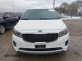 2017 Kia Sedona L with VIN KNDMA5C1XH6257708, listed as a IAAI auction lot 41758355 with 1 mi miles. Bid and sale history available at carsss.com. Image 13.