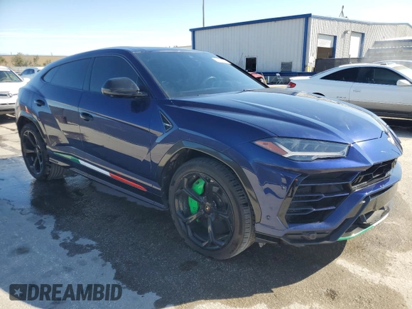 2019 Lamborghini Urus z VIN ZPBUA1ZL7KLA02968, wystawiony jako Copart lot #69967374 z przebiegiem 9747 mil mil oraz Szkody całkowita. Historia ofert i sprzedaży dostępna na DreamBid. Obrazek 4.