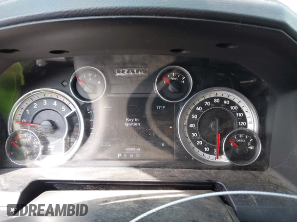 2015 Ram 2500 Laramie with VIN 3C6UR5FL0FG655552, listed as a IAAI auction lot 42456897 with 143,885 mi miles and . Bid and sale history available at DreamBid. Image 7.