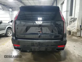 2024 Cadillac Escalade 4WD Sport with VIN 1GYS4FKL4RR310968, listed as a Copart auction lot 48261475 with 5,389 mi miles and Salvage title. Bid and sale history available at DreamBid. Image 6.