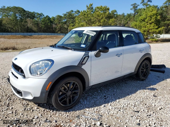 2016 MINI Cooper Countryman S with VIN WMWZC3C59GWT07839, listed as a Copart auction lot 86488994 with 73,714 mi miles and Clean Title. Bid and sale history available at carsss.com. Image 1.