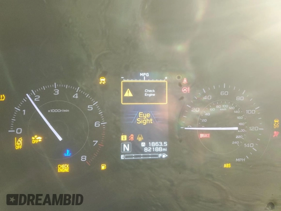 2020 Subaru Impreza с VIN 4S3GTAB68L3717309, выставлен на аукционе Copart как лот 48609385 с пробегом 82 188 миль миль и Списание • Salvage title. История ставок и продаж доступна на DreamBid. Изображение 9.