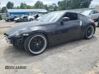 2010 Nissan 370Z Touring with VIN JN1AZ4EH1AM504571, listed as a Copart auction lot 67776294 with 56,166 mi miles and Salvage Title. Bid and sale history available at carsss.com. Image 1.