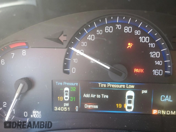 2014 Cadillac XTS Luxury with VIN 2G61M5S32E9291663, listed as a Copart auction lot 50421035 with 34,051 mi miles and Salvage title. Bid and sale history available at DreamBid. Image 9.
