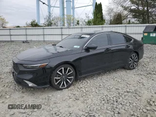 2023 Honda Accord Touring with VIN 1HGCY2F86PA053774, listed as a Copart auction lot 53757275 with 35,944 mi miles and Salvage title. Bid and sale history available at DreamBid. Image 1.