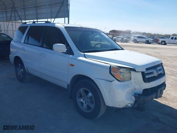 2006 Honda Pilot EX-L with RES with VIN 5FNYF28606B030602, listed as a IAAI auction lot 41392868 with 227,782 mi miles. Bid and sale history available at carsss.com. Image 1.
