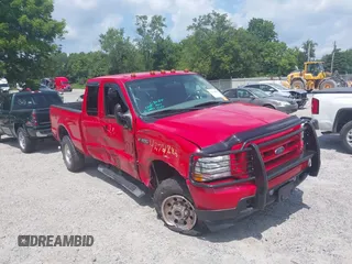2004 Ford F-250 XL with VIN 1FTNX21P24EB26202, listed as a IAAI auction lot 42761886 with 58,980 mi miles and . Bid and sale history available at DreamBid. Image 1.