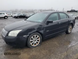 2008 Mercury Milan with VIN 3MEHM07Z18R664118, listed as a Copart auction lot 44212505 with 158,047 mi miles and Salvage Title. Bid and sale history available at carsss.com. Image 1.