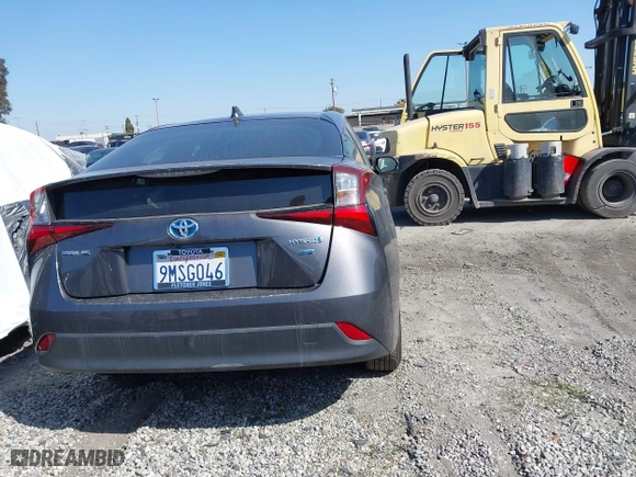 2022 Toyota Prius L Eco with VIN JTDKAMFU3N3174447, listed as a IAAI auction lot 41835177 with 56,559 mi miles. Bid and sale history available at carsss.com. Image 17.