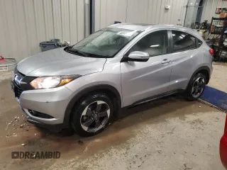 2018 Honda HR-V EX-L Navi with VIN 3CZRU6H70JM707446, listed as a Copart auction lot 48248555 with 318,183 mi miles and Salvage Title. Bid and sale history available at carsss.com. Image 1.