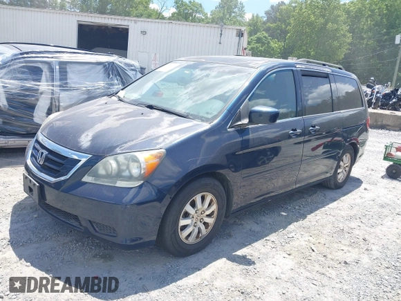 2010 Honda Odyssey EX-L with VIN 5FNRL3H71AB003462, listed as a IAAI auction lot 42200334 with 199,206 mi miles. Bid and sale history available at carsss.com. Image 2.