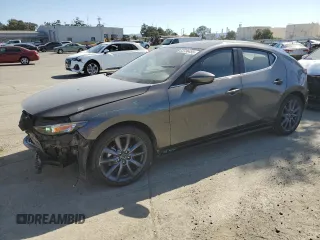 2023 Mazda 3 S Preferred with VIN JM1BPALM4P1611291, listed as a Copart auction lot 53736455 with 45,658 mi miles and Salvage Title. Bid and sale history available at DreamBid. Image 1.