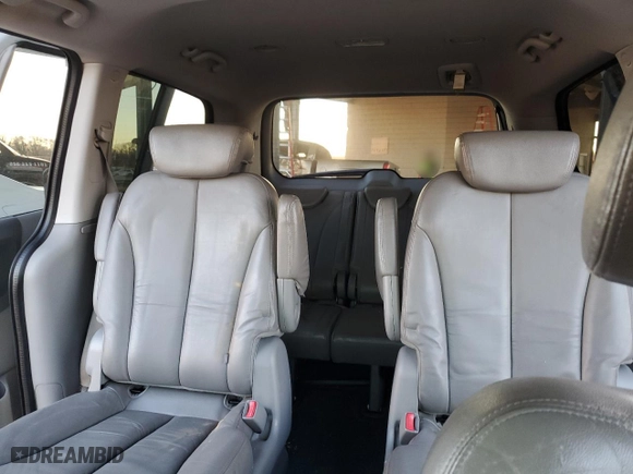 2010 Kia Sedona EX with VIN KNDMH4C32A6337016, listed as a Copart auction lot 85886354 with 201,970 mi miles and Salvage Title. Bid and sale history available at carsss.com. Image 10.