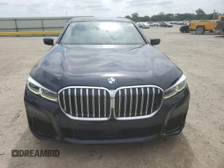 2020 BMW 7 Series 750i xDrive with VIN WBA7U2C04LGJ59672, listed as a Copart auction lot 60959675 with Not provided miles and Salvage title. Bid and sale history available at DreamBid. Image 5.