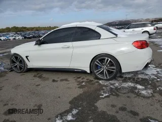 2015 BMW 4 Series 435i with VIN WBA3T3C54F5A40865, listed as a Copart auction lot 88128365 with Not Provided miles and Salvage Title. Bid and sale history available at carsss.com. Image 2.