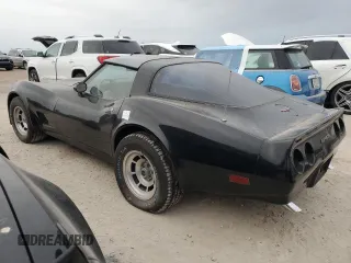 1981 Chevrolet Corvette with VIN 1G1AY8765BS415756, listed as a Copart auction lot 76858154 with 68,139 mi miles and Salvage Title. Bid and sale history available at carsss.com. Image 2.