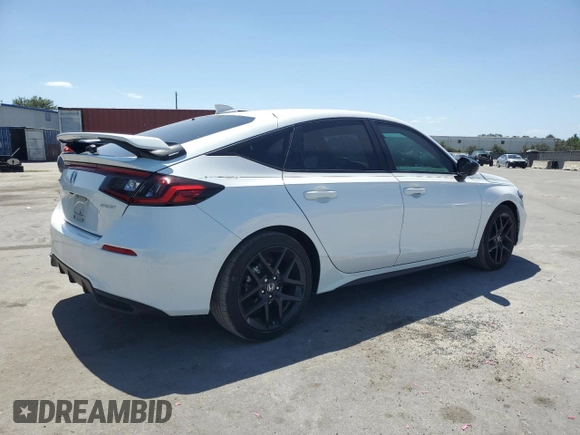 2025 Honda Civic Sport z VIN 19XFL2H87SE008193, wystawiony jako Copart lot #55218265 z przebiegiem 5 796 mil mil oraz Nie do naprawy • Non repairable. Historia ofert i sprzedaży dostępna na DreamBid. Obrazek 3.