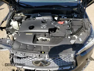2019 Infiniti QX50 Luxe with VIN 3PCAJ5M11KF135820, listed as a Copart auction lot 58024215 with 64,340 mi miles and Salvage title. Bid and sale history available at DreamBid. Image 12.