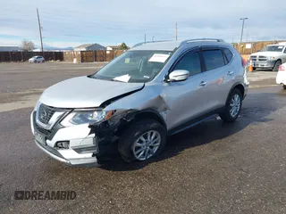 2020 Nissan Rogue SV with VIN KNMAT2MT4LP535422, listed as a IAAI auction lot 41068927 with 190,525 mi miles and . Bid and sale history available at DreamBid. Image 17.