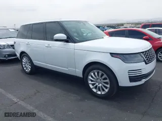 2019 Land Rover Range Rover HSE with VIN SALGS2SV2KA555261, listed as a IAAI auction lot 41924975 with 38,264 mi miles. Bid and sale history available at carsss.com. Image 1.