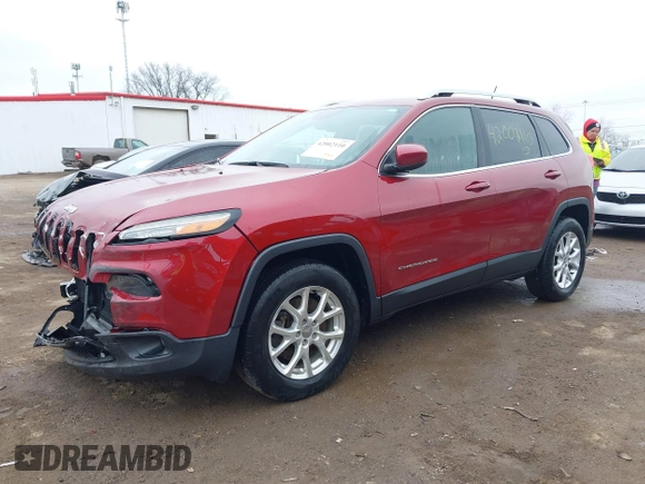 2014 Jeep Cherokee Latitude z VIN 1C4PJMCS4EW127709, wystawiony jako IAAI lot #42002110 z przebiegiem 51 574 mil mil oraz . Historia ofert i sprzedaży dostępna na DreamBid. Obrazek 18.