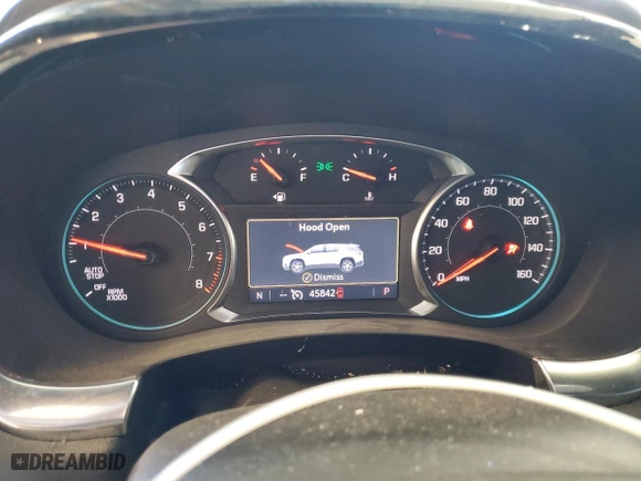 2023 Chevrolet Traverse LT Leather with VIN 1GNERHKW3PJ216898, listed as a Copart auction lot 80664654 with 45,842 mi miles and Salvage Title. Bid and sale history available at carsss.com. Image 9.