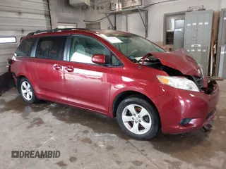 2012 Toyota Sienna LE AAS with VIN 5TDKK3DC5CS277303, listed as a IAAI auction lot 42162586 with 128,656 mi miles and . Bid and sale history available at DreamBid. Image 1.