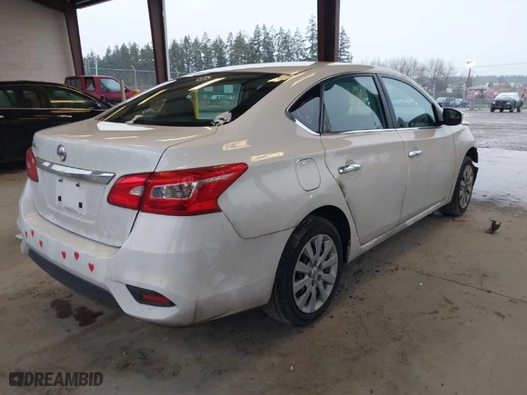 2019 Nissan Sentra S with VIN 3N1AB7AP9KY371589, listed as a IAAI auction lot 41852331 with 101,140 mi miles. Bid and sale history available at carsss.com. Image 4.
