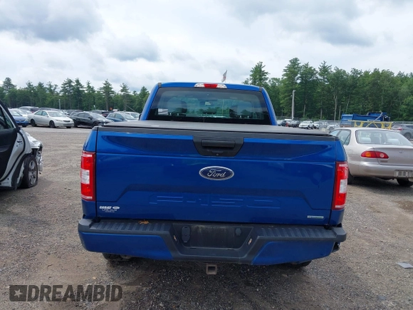 2018 Ford F-150 XL with VIN 1FTEX1EP5JFB17813, listed as a IAAI auction lot 42611333 with 112,166 mi miles and . Bid and sale history available at DreamBid. Image 16.