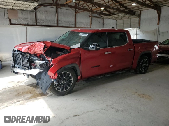 2023 Toyota Tundra Limited Hybrid with VIN 5TFJC5DB5PX037745, listed as a Copart auction lot 55032765 with 40,863 mi miles and Clean title. Bid and sale history available at DreamBid. Image 1.