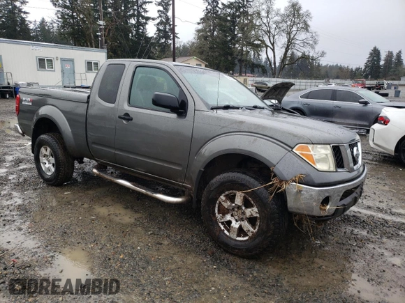 2005 Nissan Frontier SE with VIN 1N6AD06W45C416222, listed as a Copart auction lot 88534725 with 258,572 mi miles and Salvage title. Bid and sale history available at DreamBid. Image 4.