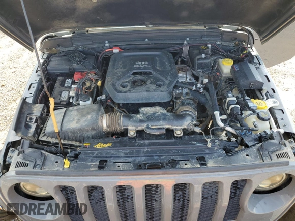 2021 Jeep Wrangler Sport with VIN 1C4GJXAN2MW523442, listed as a Copart auction lot 58253505 with 77,393 mi miles and Salvage title. Bid and sale history available at DreamBid. Image 11.