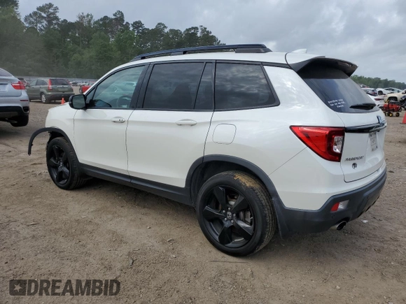 2019 Honda Passport Elite with VIN 5FNYF8H01KB005393, listed as a Copart auction lot 51020344 with 64,767 mi miles. Bid and sale history available at carsss.com. Image 2.