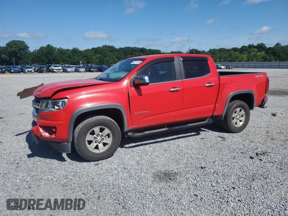 2017 Chevrolet Colorado 4WD WT with VIN 1GCGTBENXH1177831, listed as a Copart auction lot 61411185 with 105,618 mi miles and Salvage title. Bid and sale history available at DreamBid. Image 1.
