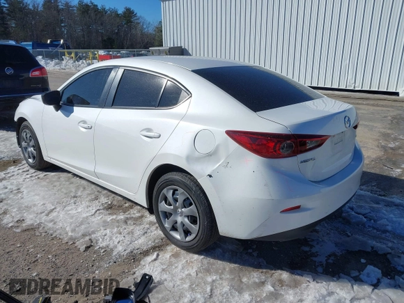 2015 Mazda 3 i SV with VIN JM1BM1T7XF1247024, listed as a IAAI auction lot 41688364 with 118,083 mi miles. Bid and sale history available at carsss.com. Image 3.