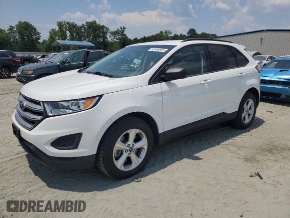 2017 Ford Edge SE with VIN 2FMPK4G9XHBB50997, listed as a Copart auction lot 62468605 with 83,138 mi miles and Clean title. Bid and sale history available at DreamBid. Image 1.