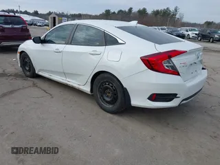2019 Honda Civic Sedan EX with VIN 19XFC1F30KE015570, listed as a IAAI auction lot 41663514 with 152,084 mi miles. Bid and sale history available at carsss.com. Image 3.