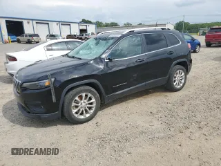 2019 Jeep Cherokee Latitude z VIN 1C4PJLCB4KD172053, wystawiony jako Copart lot #54232235 z przebiegiem 105 511 mil mil oraz Szkoda całkowita • Salvage title. Historia ofert i sprzedaży dostępna na DreamBid. Obrazek 1.